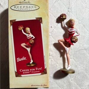 Hallmark Barbie Cheer for fun Keepsake Ornament